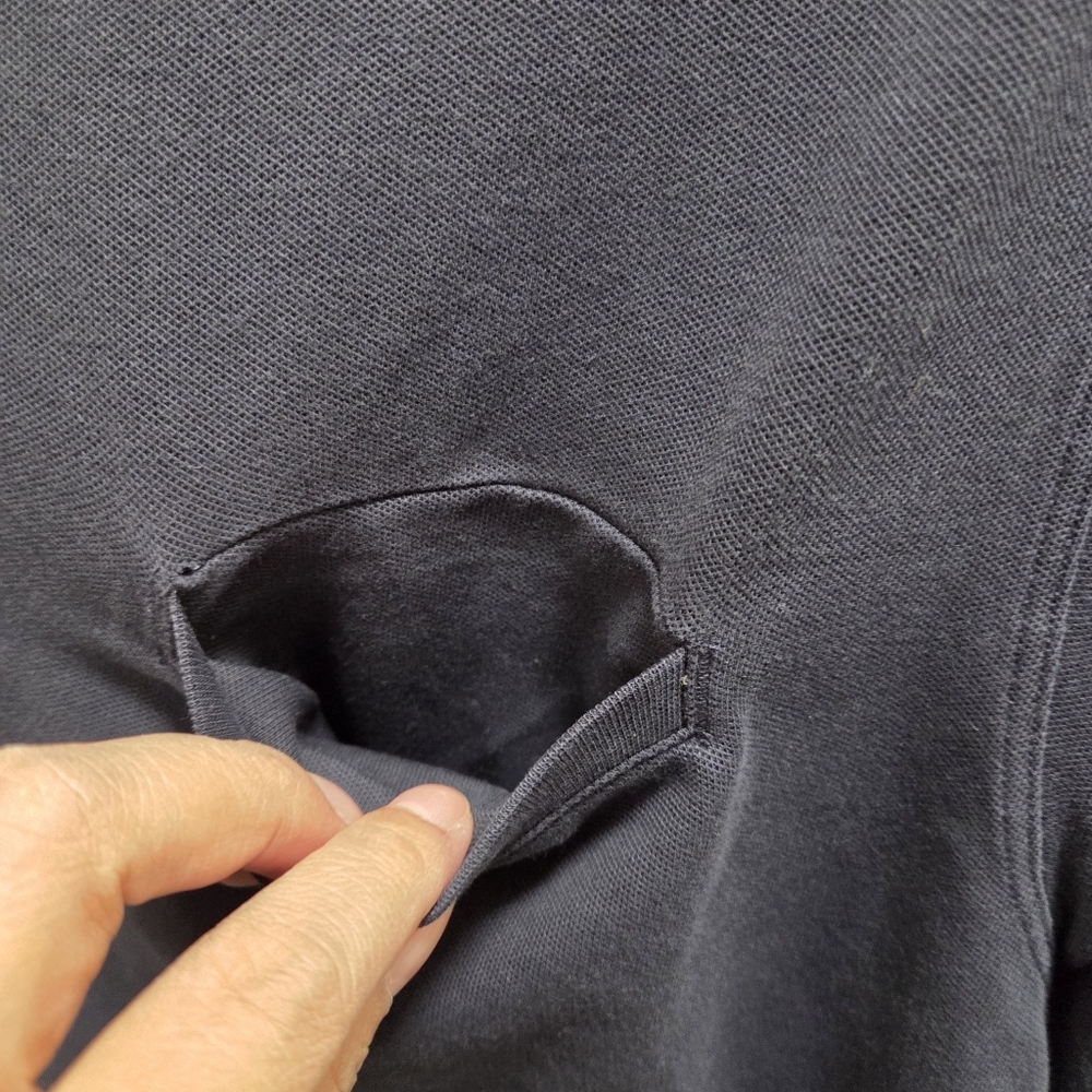 Lululemon Athletica Black Long Sleeve Crew Pocket Shirt | Minimalist Athleisure - Picture 4 of 7